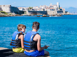 Segeln in Antibes, Mittelmeer